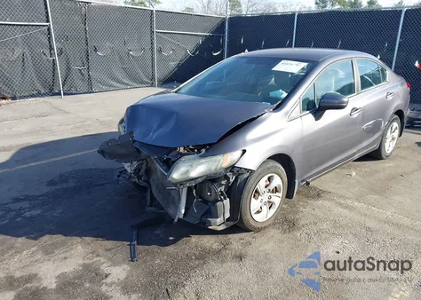 2014 Honda Civic Lx z USA, uszkodzony, nr VIN 19XFB2F54EE031902